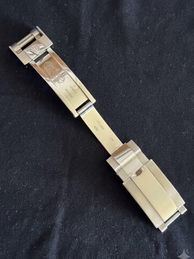 Rolex 904l Slvr Oysterlock 5mm EasyLink Clasp Daytona 126500ln 116500ln 116520